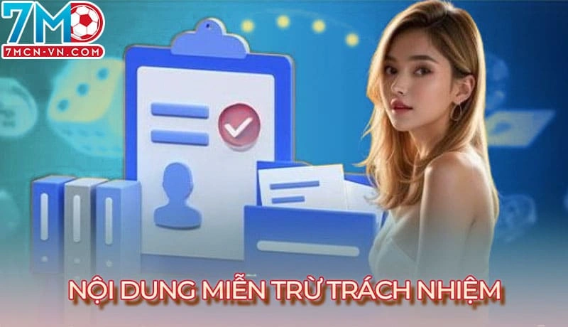 Nội dung người dùng cần nắm trong chính sách miễn trừ